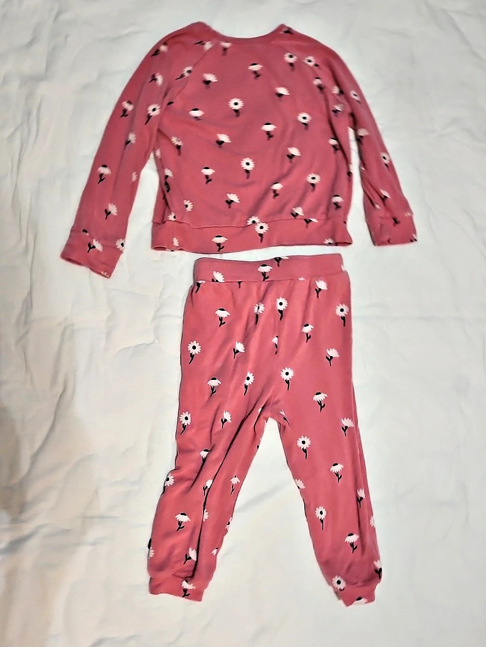 Kyte Baby Long Sleeve Jogger Set Floral Pink 18-24M